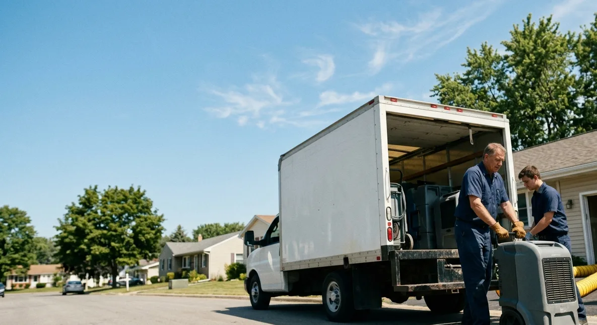Water Damage Cleanup in Carsonville, MI near me